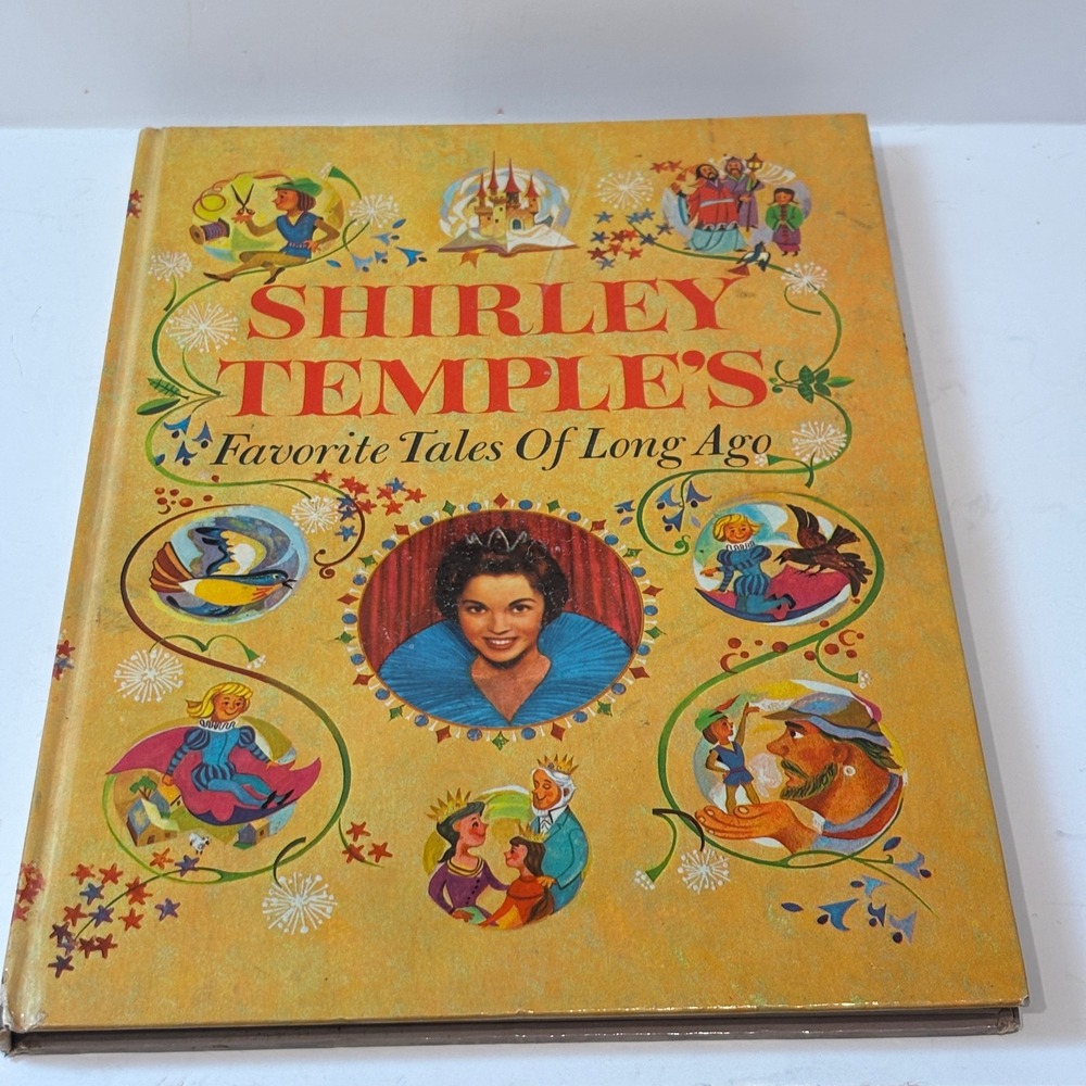 Shirley Temples Favorite Tales Of Long Ago 1958 Random House Hardcover Vintage